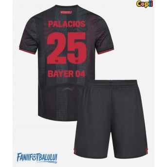 Bayer Leverkusen Exequiel Palacios #25 Echipament de Fotbal Replică 2025-26 Copii Acasa (+ Șorturi)